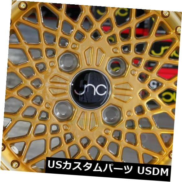 海外輸入ホイール 4-新しい15インチJNC 045 JNC045ホイール15x8.25 4x100 10透明ゴールド。リム 4-New 15" JNC 045 JNC045 Wheels 15x8.25 4x100 10 Transparent Gold. Rims 【並行輸入品】|カスタムパーツ WORLD倉庫