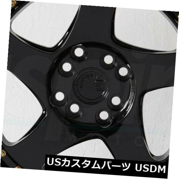 海外輸入ホイール 4-新しい16インチAodhan AH01 AH1ホイール16x8 4x100 / 4x114.3 15ブラックリム 4-New 16" Aodhan AH01 AH1 Wheels 16x8 4x100/4x114.3 15 Black Rims 【並行輸入品】｜カスタムパーツ WORLD倉庫
