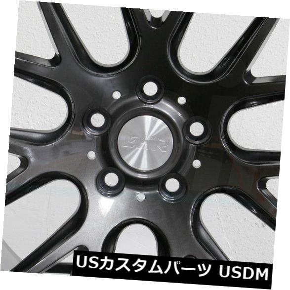 海外輸入ホイール 4-新しい18インチESR SR12ホイール18x8.5 / 18x10.5 5x120 35/22ガンメタルスタッガードリム 4-New 18\