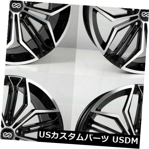 海外輸入ホイール 4-New 17 "Enkei Cuv Wheels 17x7.5 5x108 45ブラックマシンドリム 4-New 17" Enkei Cuv Wheels 17x7.5 5x108 45 Black Machined Rims 【並行輸入品】｜カスタムパーツ WORLD倉庫