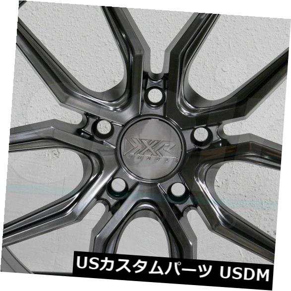 海外輸入ホイール 4-新しい19インチXXR 559ホイール19x8.5 / 19x10 5x114.3 40/40クロムブラックスタッガードリム 4-New 19\