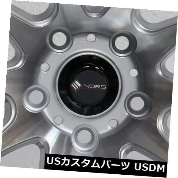 海外輸入ホイール 4-新しい18インチVors TR4ホイール18x9.5 5x114.3 35シルバー加工リム 4-New 18\