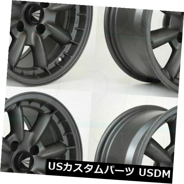 海外輸入ホイール 4-新しい16 "Enkei Compe Wheels 16x8 4x114.3 25 Gunmetal Paint Rims 4-New 16" Enkei Compe Wheels 16x8 4x114.3 25 Gunmetal Paint Rims 【並行輸入品】|カスタムパーツ WORLD倉庫