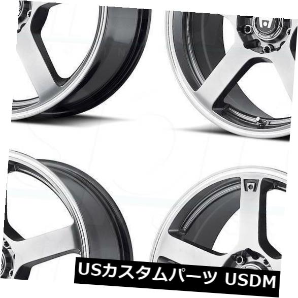 海外輸入ホイール 4-新しい15インチMotegi MR116ホイール15x6.5 5x100 / 5x114.3 40シルバーリム 4-New 15" Motegi MR116 Wheels 15x6.5 5x100/5x114.3 40 Silver Rims 【並行輸入品】|カスタムパーツ WORLD倉庫