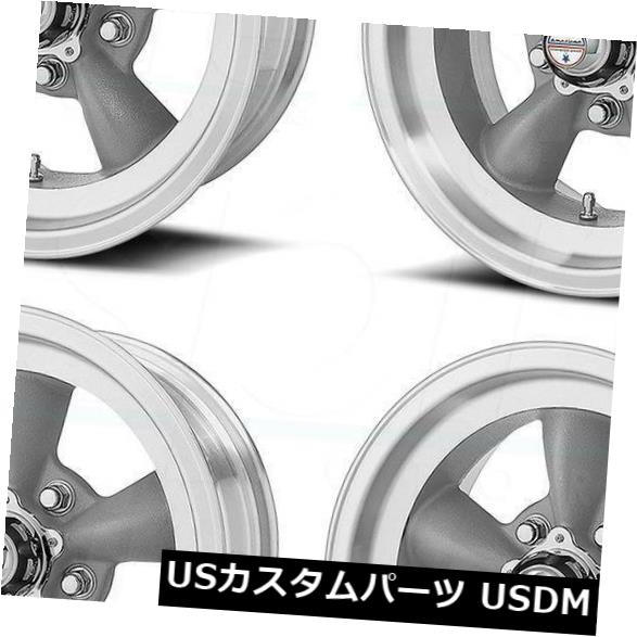 海外輸入ホイール 4-新しい15インチVN105 TorqスラストDホイール15x7 5x4.75 / 5x120.6 5 -6 Gunmetal Machine Li 4-New 15" VN105 Torq Thrust D Wheels 15x7 5x4.75/5x120.65 -6 Gunmetal Machine Li 【並行輸入品】|カスタムパーツ WORLD倉庫