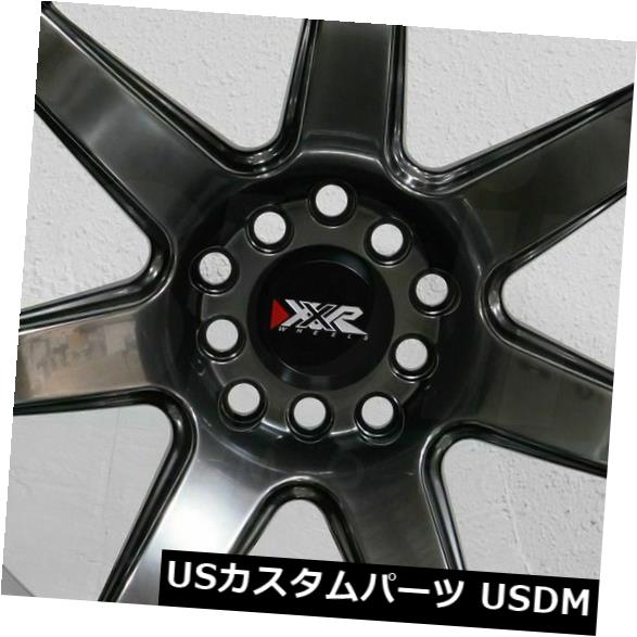 海外輸入ホイール 4-新しい18インチXXR 560ホイール18x8.5 5x100 / 5x114.3 20クロムブラックリム 4-New 18" XXR 560 Wheels 18x8.5 5x100/5x114.3 20 Chromium Black Rims 【並行輸入品】｜カスタムパーツ WORLD倉庫
