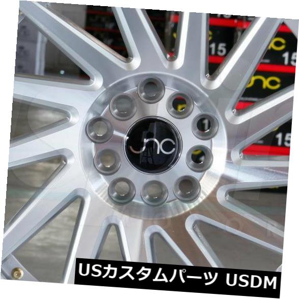 海外輸入ホイール 4-新しい19インチJNC 051 JNC051ホイール19x9.5 5x100 / 5x114.3 30シルバーマシンフェイス。リム 4-New 19" JNC 051 JNC051 Wheels 19x9.5 5x100/5x114.3 30 Silver Machine Face. Rim 【並行輸入品】|カスタムパーツ WORLD倉庫