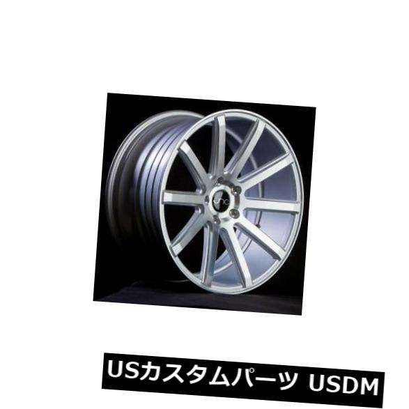 海外輸入ホイール 4-新しい18インチJNC 024 JNC024ホイール18x8.5 / 18x9.5 5x114.3 35/30シルバーマシンフェイス 4-New 18" JNC 024 JNC024 Wheels 18x8.5/18x9.5 5x114.3 35/30 Silver Machine Face 【並行輸入品】｜カスタムパーツ WORLD倉庫
