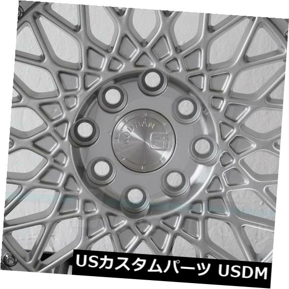 海外輸入ホイール 4-新しい17 "Aodhan AH05 AH5ホイール17x9 4x100 / 4x114.3 25シルバー加工リム 4-New 17" Aodhan AH05 AH5 Wheels 17x9 4x100/4x114.3 25 Silver Machined Rims 【並行輸入品】｜カスタムパーツ WORLD倉庫