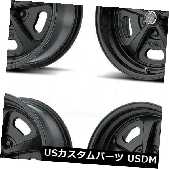 海外輸入ホイール 4-新しい17インチVN501 500モノキャストホイール17x9 5x4.75 / 5x120.6 5 0サテンブラックリム 4-New 17\