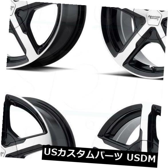 海外輸入ホイール 4-新しい16インチAR921トリガーホイール16x7 5x114.3 / 5x4.5 / 5x120 40ブラックマシンリム 4-New 16\\\