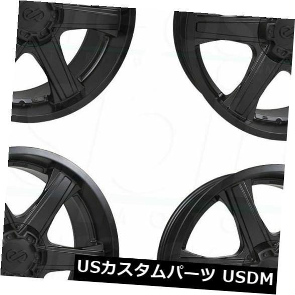 海外輸入ホイール 4-新しい18インチエンケイブラックホークホイール18x8.5 6x5.5 / 6x139.7 10マットブラックリム 4-New 18" Enkei Blackhawk Wheels 18x8.5 6x5.5/6x139.7 10 Matte Black Rims 【並行輸入品】｜カスタムパーツ WORLD倉庫