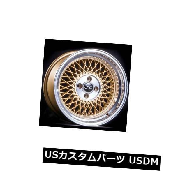 海外輸入ホイール 4-New 15 "JNC 031 JNC031 Wheels 15x8 4x100 20 Gold Machine Lip Rims 4-New 15" JNC 031 JNC031 Wheels 15x8 4x100 20 Gold Machine Lip Rims 【並行輸入品】|カスタムパーツ WORLD倉庫