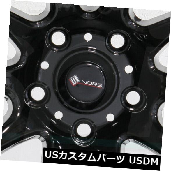 海外輸入ホイール 4-新しい18インチVors TR4ホイール18x9.5 5x110 35ブラックリム 4-New 18\