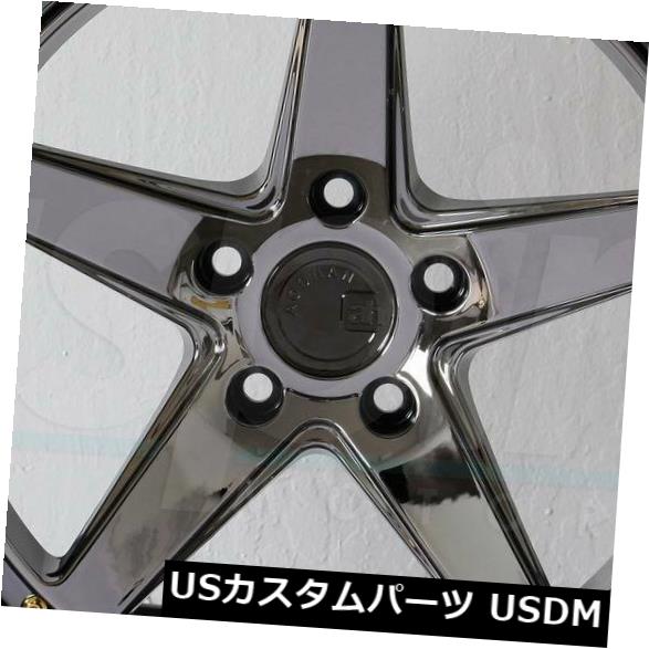 海外輸入ホイール 4-新しい18インチAodhan DS05 DS5ホイール18x8.5 5x100 35ブラックバキュームリム 4-New 18\