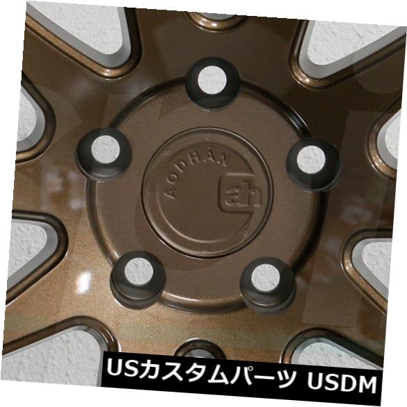 海外輸入ホイール 4-新しい19インチAodhan DS02 DS2ホイール19x11 5x114.3 15ブロンズリム 4-New 19\