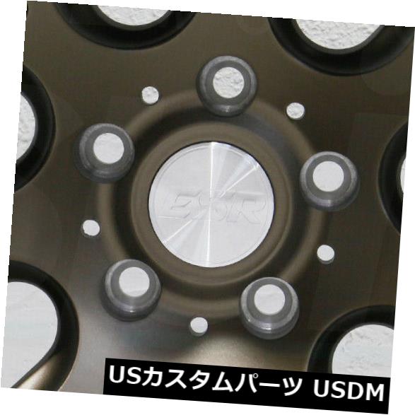 海外輸入ホイール 4-新しい18インチESR SR12ホイール18x9.5 5x114.3 40ブロンズリム 4-New 18\