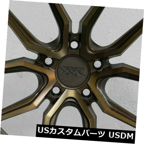 海外輸入ホイール 4-New 19 "XXR 559ホイール19x10 5x120 40ブロンズリム 4-New 19" XXR 559 Wheels 19x10 5x120 40 Bronze Rims 【並行輸入品】|カスタムパーツ WORLD倉庫