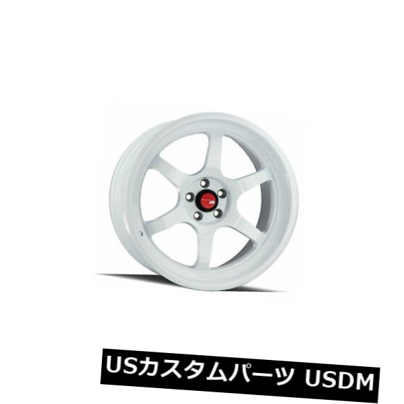 海外輸入ホイール 4-新しい18インチAodhan AH08 AH8ホイール18x8.5 5x100 35ホワイトリム 4-New 18" Aodhan AH08 AH8 Wheels 18x8.5 5x100 35 White Rims 【並行輸入品】｜カスタムパーツ WORLD倉庫