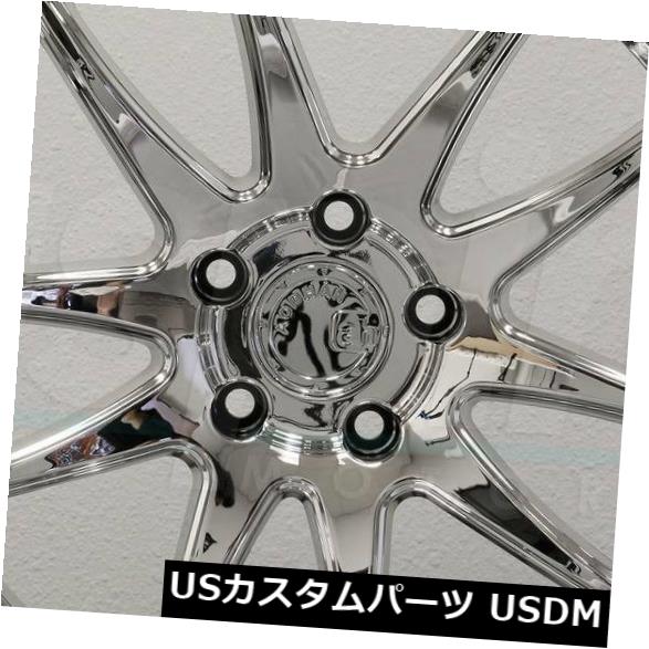 海外輸入ホイール 4-新しい18インチAodhan DS02 DS2ホイール18x9.5 5x114.3 22真空クロムリム 4-New 18\