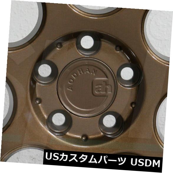 海外輸入ホイール 4-新しい18インチAodhan DS01 DS1ホイール18x9.5 5x114.3 30ブロンズリム 4-New 18\