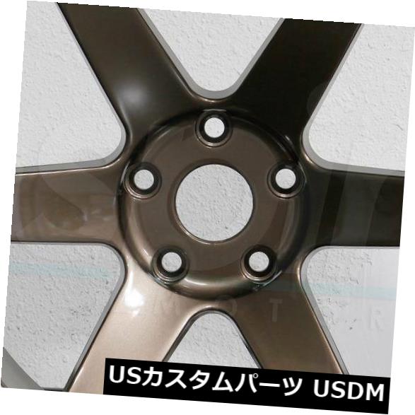 海外輸入ホイール 4-新しい19インチJNC 014 JNC014ホイール19x9.5 5x112 25グロスブロンズリム 4-New 19\