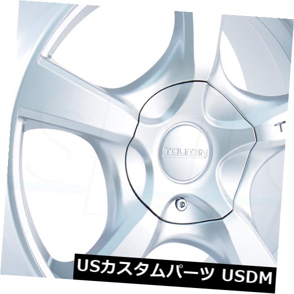 海外輸入ホイール 4-新しい18インチTouren TR9ホイール18x8 5x110 / 5x115 40ハイパーシルバーリム 4-New 18" Touren TR9 Wheels 18x8 5x110/5x115 40 Hyper Silver Rims 【並行輸入品】｜カスタムパーツ WORLD倉庫