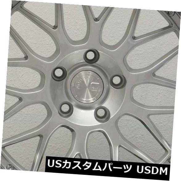 海外輸入ホイール 4-新しい18インチAodhan AH02 AH2ホイール18x9.5 5x114.3 30シルバーリム 4-New 18" Aodhan AH02 AH2 Wheels 18x9.5 5x114.3 30 Silver Rims 【並行輸入品】｜カスタムパーツ WORLD倉庫
