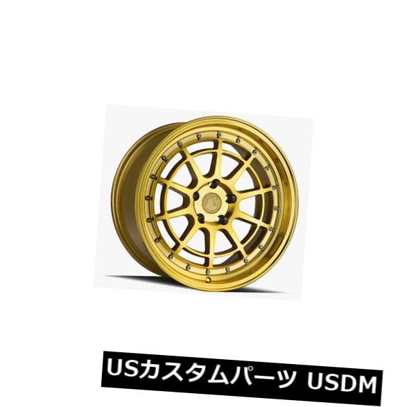 海外輸入ホイール 4-新しい18インチAodhan AH04 AH4ホイール18x9.5 5x100 35ゴールド加工フェイスリム 4-New 18" Aodhan AH04 AH4 Wheels 18x9.5 5x100 35 Gold Machined Face Rims 【並行輸入品】|カスタムパーツ WORLD倉庫