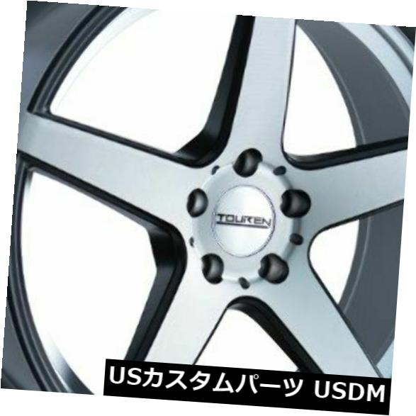 海外輸入ホイール 4-新しい18インチTouren TR20ホイール18x9.5 5x120 35マットブラックマシンドアンダーカットリム 4-New 18\\\