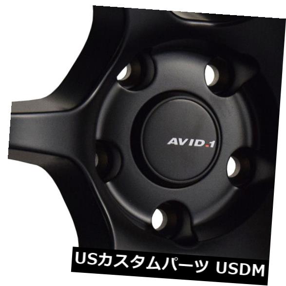 海外輸入ホイール 4-新しい18インチAVID1 AV26ホイール18x8.5 / 18x9.5 5x114.3 35/38ブラックスタッガードリム 4-New 18" AVID1 AV26 Wheels 18x8.5/18x9.5 5x114.3 35/38 Black Staggered Rims 【並行輸入品】|カスタムパーツ WORLD倉庫