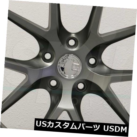 海外輸入ホイール 4-New 19 "Aodhan LS007 LS7 Wheels 19x9.5 5x114.3 35 Matte Gun Metal Rims 4-New 19" Aodhan LS007 LS7 Wheels 19x9.5 5x114.3 35 Matte Gun Metal Rims 【並行輸入品】｜カスタムパーツ WORLD倉庫