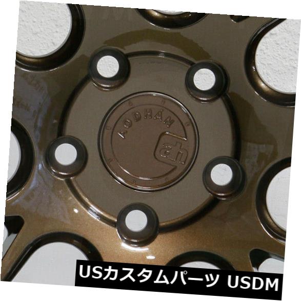 海外輸入ホイール 4-新しい18インチAodhan DS06 DS6ホイール18x10.5 5x114.3 22ブロンズリム 4-New 18" Aodhan DS06 DS6 Wheels 18x10.5 5x114.3 22 Bronze Rims 【並行輸入品】｜カスタムパーツ WORLD倉庫