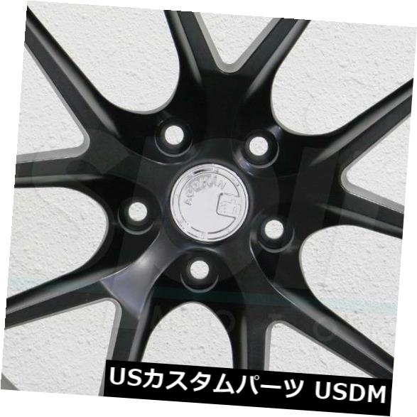 海外輸入ホイール 4-新しい20インチAodhan LS007 LS7ホイール20x9 / 20x10.5 5x114.3 30/35マットブラックスタガー 4-New 20\