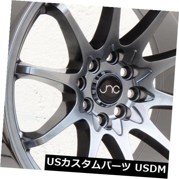 海外輸入ホイール 4-新しい18インチJNC 006 JNC006ホイール18x8.5 / 18x9.5 5x120 35/35ハイパーブラックスタガー 4-New 18\