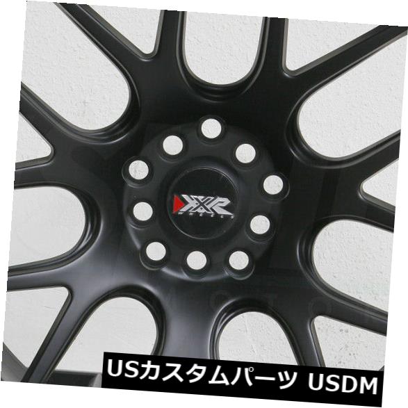 海外輸入ホイール 4-新しい19インチXXR 530ホイール19x8.75 / 19x10。 75 5x114.3 / 5x120 35/35フラットブラックスタガー 4-New 19\