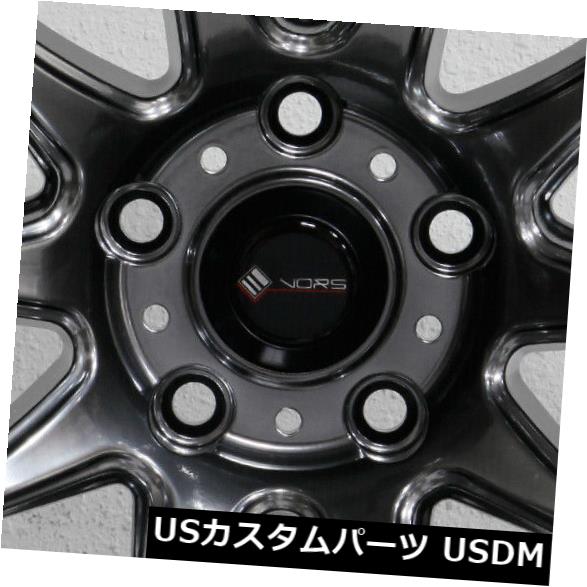 海外輸入ホイール 4-新しい18インチVors TR4ホイール18x9.5 5x108 35ハイパーブラックリム 4-New 18\