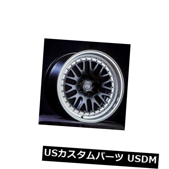 海外輸入ホイール 4-新しい17 "JNC 001 JNC001ホイール17x8 4x100 / 4x114.3 25ブラックマシンリップリム 4-New 17" JNC 001 JNC001 Wheels 17x8 4x100/4x114.3 25 Black Machine Lip Rims 【並行輸入品】|カスタムパーツ WORLD倉庫