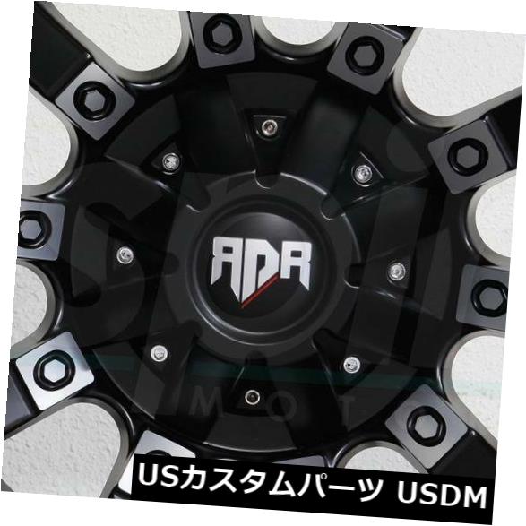 海外輸入ホイール 4-新しい17インチRDR RD09 RD9ホイール17x9 5x5.5 / 5x139.7 0ブラックマシンリム 4-New 17" RDR RD09 RD9 Wheels 17x9 5x5.5/5x139.7 0 Black Machine Rims 【並行輸入品】｜カスタムパーツ WORLD倉庫