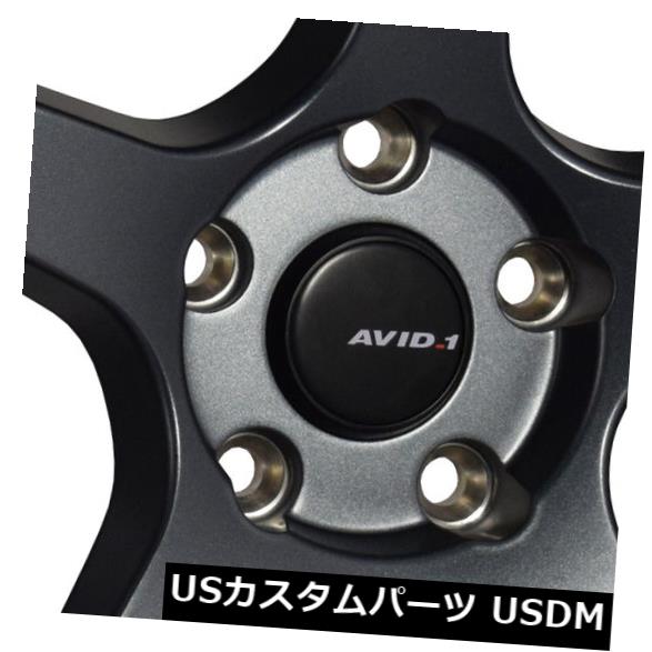 海外輸入ホイール 4-新しい18インチAVID1 AV28ホイール18x8.5 / 18x9.5 5x114.3 35/35ガンメタルスタッガードリム 4-New 18" AVID1 AV28 Wheels 18x8.5/18x9.5 5x114.3 35/35 Gun Metal Staggered Rims 【並行輸入品】｜カスタムパーツ WORLD倉庫