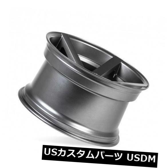 海外輸入ホイール 4-新しい20インチRohana RC22ホイール20x9 / 20x11 5x114.3 25/28グラファイトスタッガードリム 4-New 20" Rohana RC22 Wheels 20x9/20x11 5x114.3 25/28 Graphite Staggered Rims 【並行輸入品】|カスタムパーツ WORLD倉庫