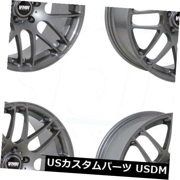 海外輸入ホイール 4-新しい18インチVMR V710ホイール18x8.5 5x114.3 45ガンメタルリム 4-New 18\