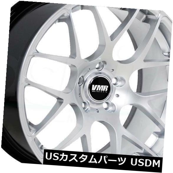 海外輸入ホイール 4-新しい18インチVMR V710ホイール18x8.5 5x120 35ハイパーシルバーリム 4-New 18\