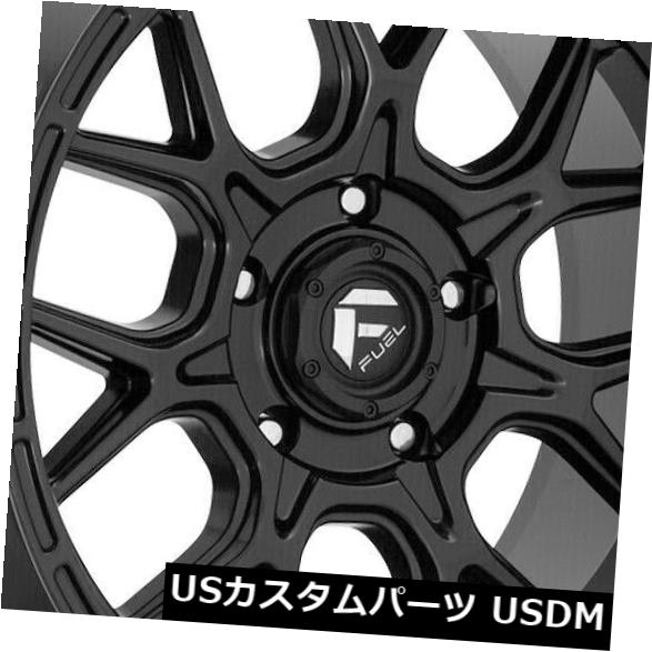 海外輸入ホイール 4-新しい17 "Fuel Tech D670ホイール17x9 6x5.5 / 6x139.7 20ブラックリム 4-New 17" Fuel Tech D670 Wheels 17x9 6x5.5/6x139.7 20 Black Rims 【並行輸入品】|カスタムパーツ WORLD倉庫