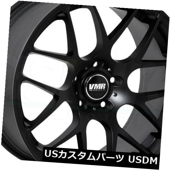海外輸入ホイール 4-新しい18インチVMR V710ホイール18x8.5 / 18x9.5 5x120 45/50マットブラックスタッガードリム 4-New 18\