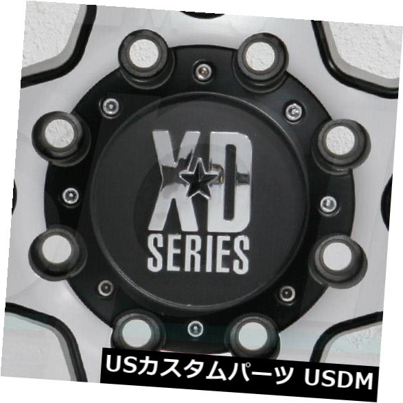 海外輸入ホイール 4-新しい18インチXD XD820グレネードホイール18x9 8x6.5 / 8x165.1 -12サテンブラックマシンリム 4-New 18\