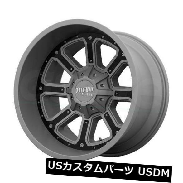 海外輸入ホイール 4-新しい17 "Moto Metal MO984シフトホイール17x9 8x6.5 / 8x165.1 -12ガンメタルブラックRi 4-New 17" Moto Metal MO984 Shift Wheels 17x9 8x6.5/8x165.1 -12 Gunmetal Black Ri 【並行輸入品】|カスタムパーツ WORLD倉庫