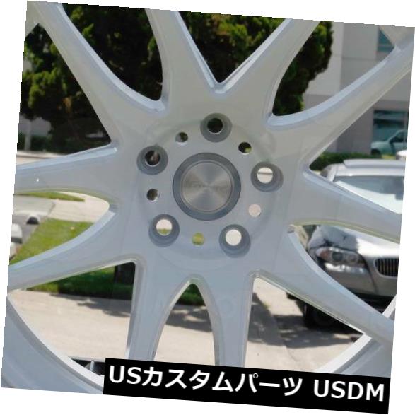 海外輸入ホイール 4-新しい19インチESR SR08 SR8ホイール19x9.5 5x120 35ホワイトリム 4-New 19\