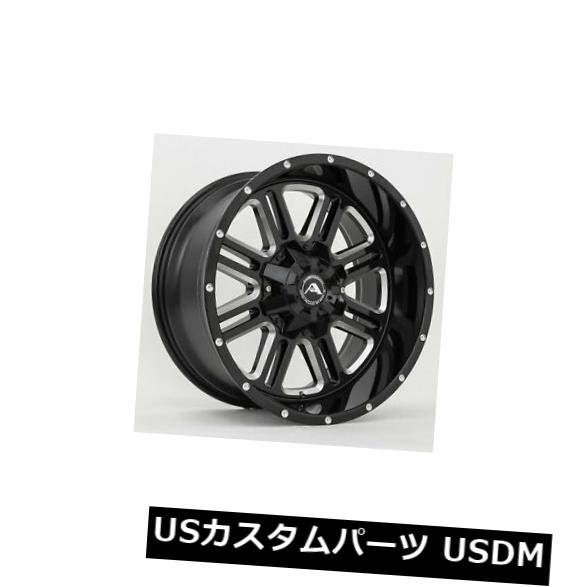 海外輸入ホイール 4-New 20 "American Off-Road A106 Wheels 20x12 6x5.5 / 6x139.7 -44 Black Milled Rim 4-New 20" American Off-Road A106 Wheels 20x12 6x5.5/6x139.7 -44 Black Milled Rim 【並行輸入品】|カスタムパーツ WORLD倉庫