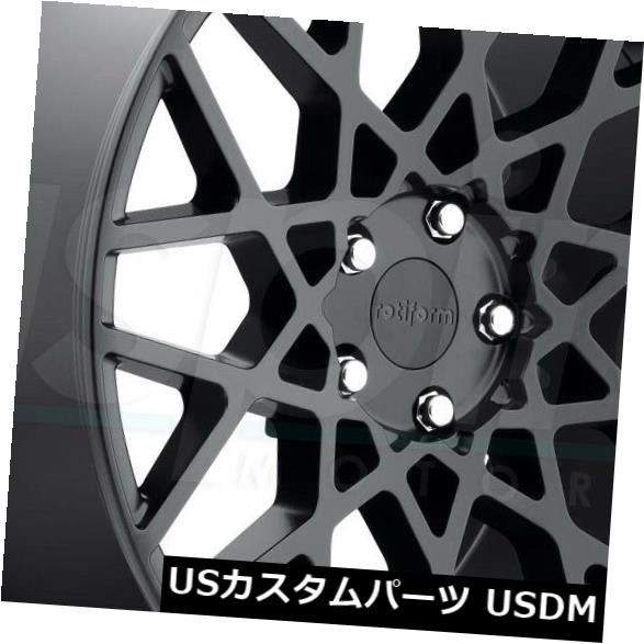 海外輸入ホイール 4-新しい18インチRotiform BLQ R112ホイール18x8.5 5x100 35マットブラックリム 4-New 18\